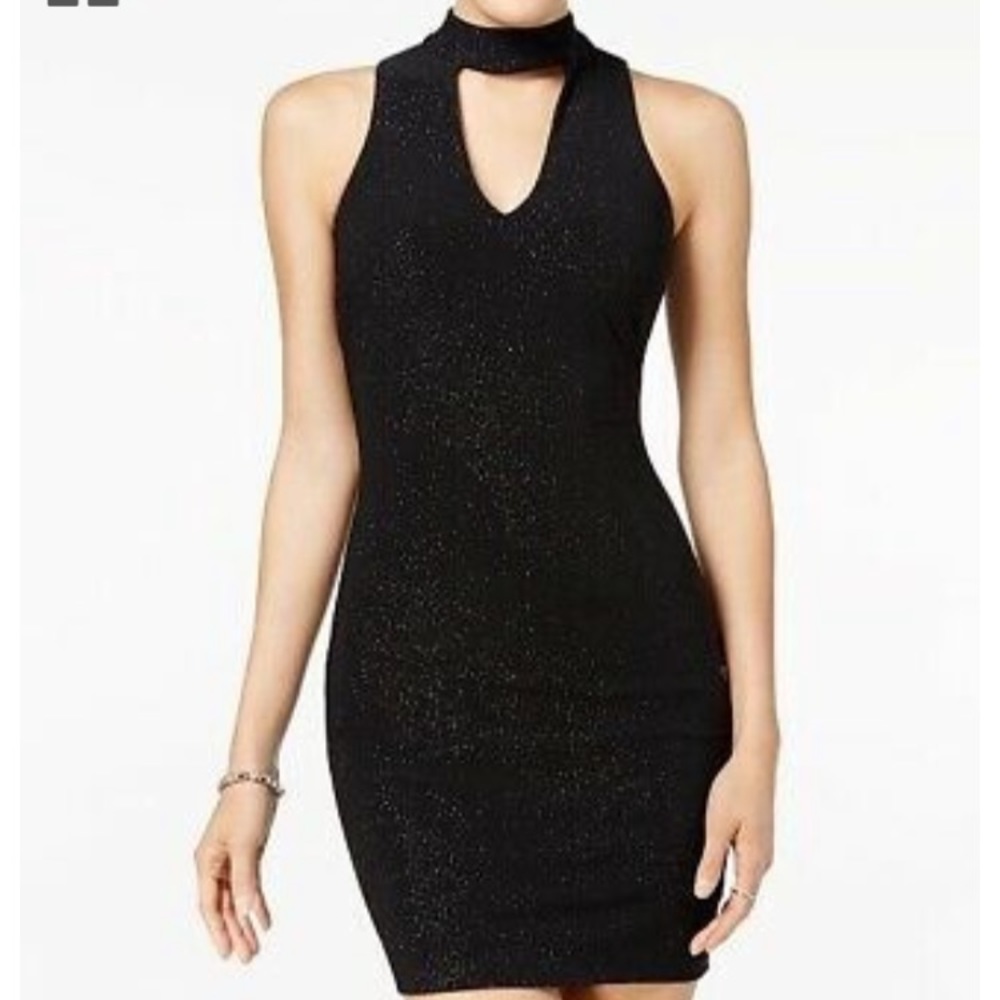 Black Sparkly Cocktail Dress